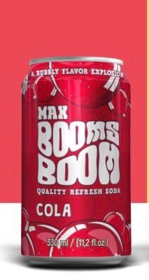 Refrescos Booms Cola