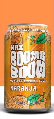 Refrescos Booms Naranja