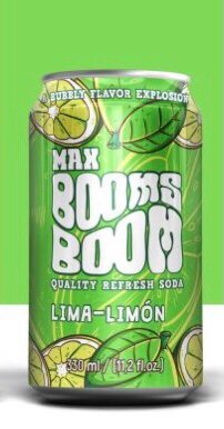 Refrescos Booms Limón